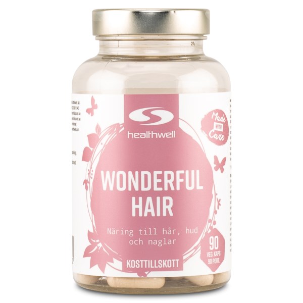 Healthwell Wonderful Hair, 90 kapselia