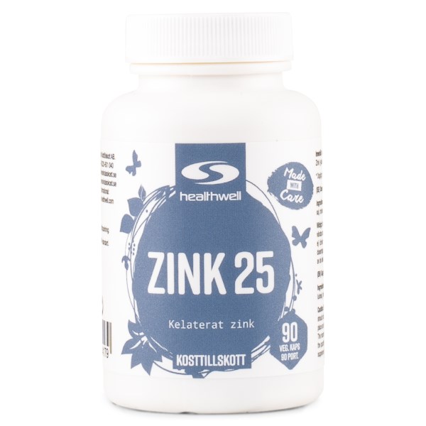 Healthwell Sinkki 25, 90 kapselia