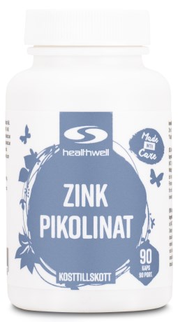 Pienoiskuva Healthwell Sinkkipikolinaatti, 90 kapselia