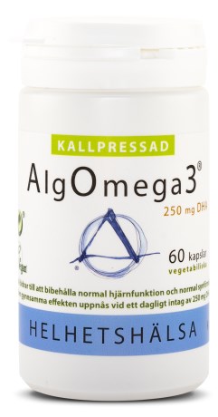 Pienoiskuva Helhetshlsa Kylmpuristettu AlgOmega3, 60 kapselia