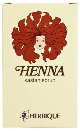 Pienoiskuva Herbique Henna Kastanjanruskea, 125 g