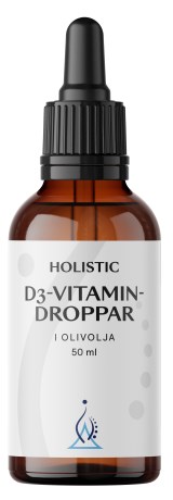 Pienoiskuva Holistic D3-vitamiinitipat �ljyss�, 50 ml