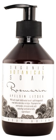 Pienoiskuva KaliFlower Organics Nesteminen Pumppusaippua, 250 ml, Rosmariini