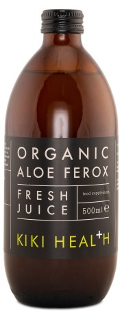 Pienoiskuva Kiki Health Organic Aloe Ferox Juice, 500 ml