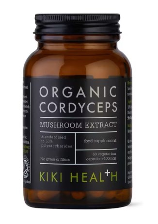 Pienoiskuva Kiki Health Organic Cordyceps Mushroom Extract, 60 kapselia