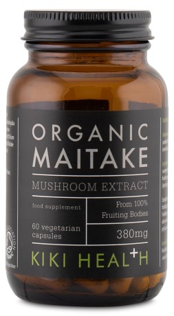 Pienoiskuva Kiki Health Organic Maitake Mushroom Extract , 60 kapselia