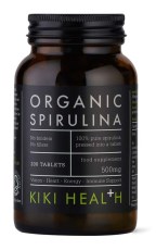 Pienoiskuva Kiki Health Organic Premium Spirulina Tablets, 200 tablettia