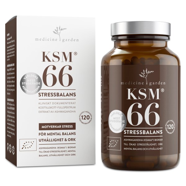 KSM-66 Ashwagandha, 120 kapselia