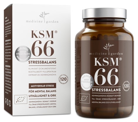 Pienoiskuva KSM-66 Ashwagandha, 120 kapselia
