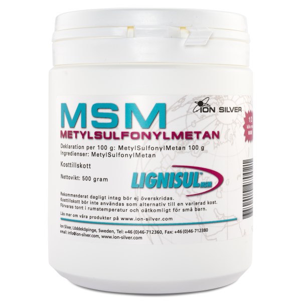 Ions Silver Lignisul MSM, 500 g