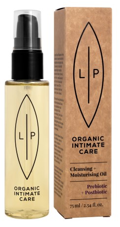 Pienoiskuva Lip Intimate Care Cleansing + Moisturising Oil, Prebiotic + Post, 75 ml