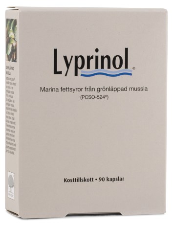 Pienoiskuva Lyprinol Vihersimpukka, 90 kapselia