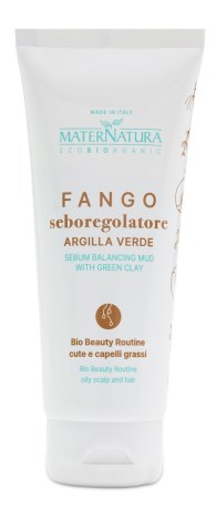 Pienoiskuva MaterNatura Sebum Balancing Mud with Green Clay, 100 ml