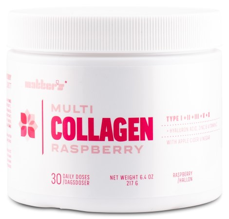 Pienoiskuva Matters Multi-Collagen maustettu kollageeni, Vadelma, 217 g