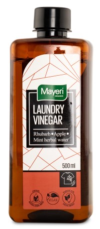 Pienoiskuva Mayeri Laundry Vinegar, 500 ml, Rhubarb/Apple/Mint herbal water