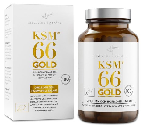 Pienoiskuva MedicineGarden KSM66 Gold, 100 kaps.