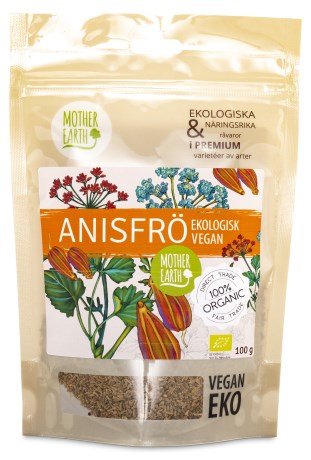 Pienoiskuva Mother Earth Aniksen siement Eko, 100 g