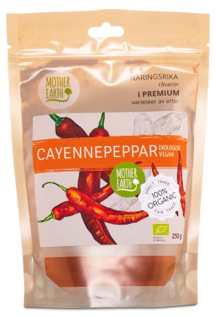 Pienoiskuva Mother Earth Cayennepippuri Jauhe Luomu, 250 g