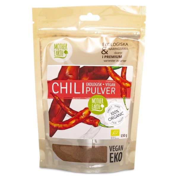 Mother Earth Chilijauhe, Luomu, 150 g