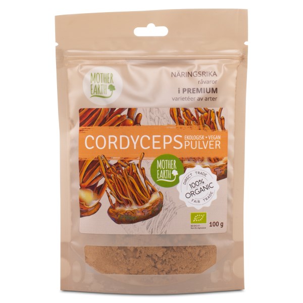 Go for Life Cordycepsjauhe EKO, 100 g