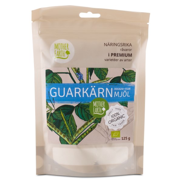 Mother Earth Guarjauho, Premium-laatua, Luomua, 125 g