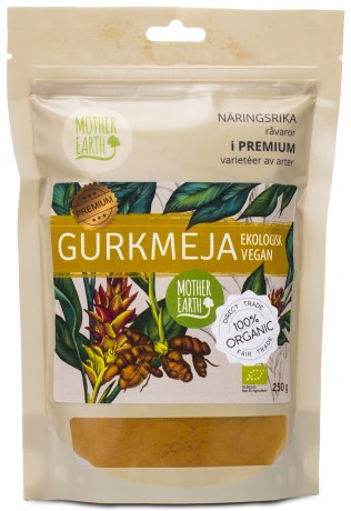 Pienoiskuva Mother Earth Kurkuma, Luomu, 250 g