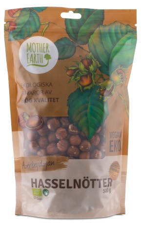 Pienoiskuva Mother Earth Hasselp�hkin�t Premium, Luomu, 500 g