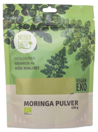 Pienoiskuva Mother Earth Moringa - Moringa-jauhe, Luomu, 150 g