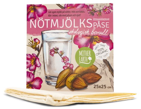 Pienoiskuva Mother Earth Phkinmaitopussi Luomupuuvillaa, 1 kpl