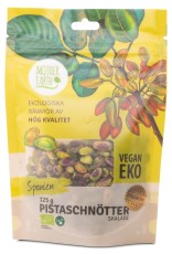 Pienoiskuva Mother Earth Pistaasip�hkin�t Premium Raw & Eko , 125 g