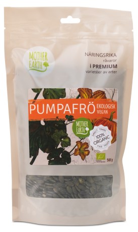 Pienoiskuva Mother Earth Kurpitsansiemenet, EKO - kopia, 500 g