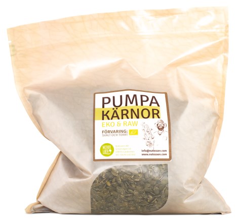 Pienoiskuva Mother Earth Kurpitsansiemenet, EKO, 2 kg