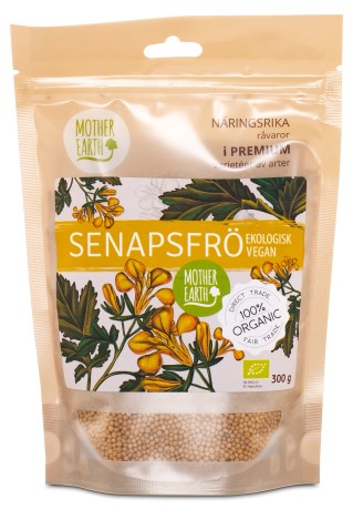Pienoiskuva Mother Earth Sinapinsiemenet Luomu, 300 g