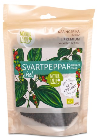 Pienoiskuva Mother Earth Mustapippuri, Eko, 200 g