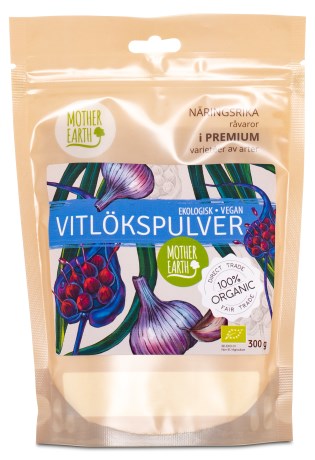 Pienoiskuva Mother Earth Valkosipulijauhe Luomu, 300 g
