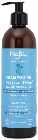 Pienoiskuva Najel Aleppo Soap Shampoo 2 in 1 Normal Hair, 500 ml