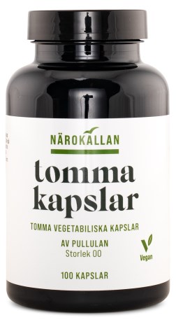 Pienoiskuva N�rok�llan Tyhj�t Kasviskapselit, 100 kaps.