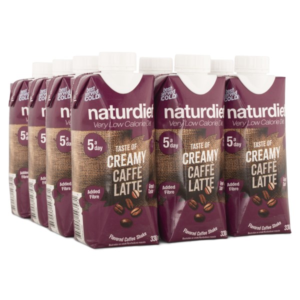 Naturdiet Shake Ateriankorvike , Caffe Latte, 12 kpl pakkaus