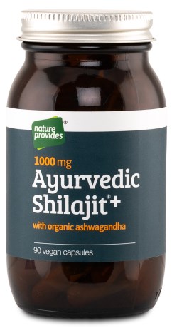 Pienoiskuva Nature Provides Shilajit ja Ashwagandha, 90 kapselia