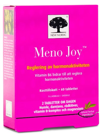 Pienoiskuva New Nordic Meno Joy, 60 tablettia