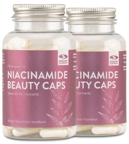 Pienoiskuva Core Nutrition Niacinamide Beauty Caps, 180 kapselia
