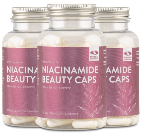 Pienoiskuva Core Nutrition Niacinamide Beauty Caps, 270 kapselia