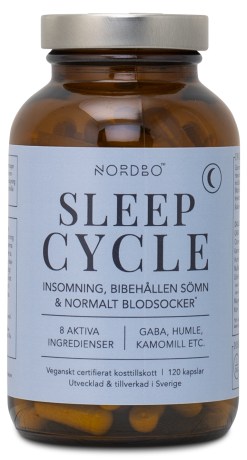 Pienoiskuva Nordbo Sleep Cycle, 120 kapselia