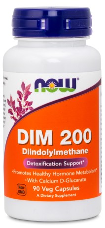 Pienoiskuva NOW DIM 200 Diindolyylimetaani, 90 kapselia