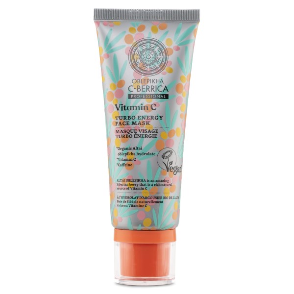 NS Oblepikha C-Berrica Face Mask, 100 ml, Energía Turbo