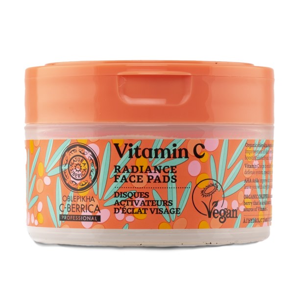 Oblepikha C-Berrica Radiance Face Pads, 1 kpl