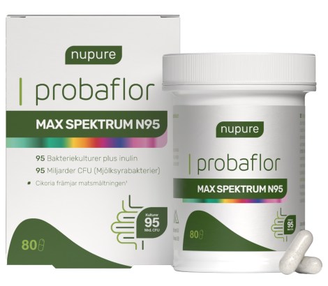 Pienoiskuva Nupure Probaflor MAX SPEKTRUM N95, 80 kaps.