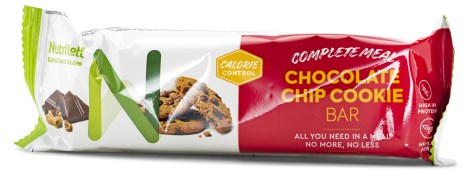 Pienoiskuva Nutrilett Smart Meal Bar, Chocolate Chip cookie, 1 kpl