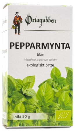 Pienoiskuva �rtagubben Piparminttu Yrttitee, Luomu, 50 g