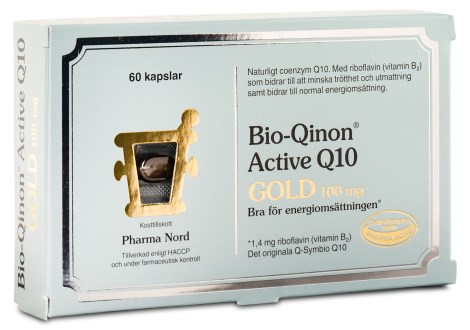 Pienoiskuva Pharma Nord Bio-Qinon Q10 Gold , 60 kapselia